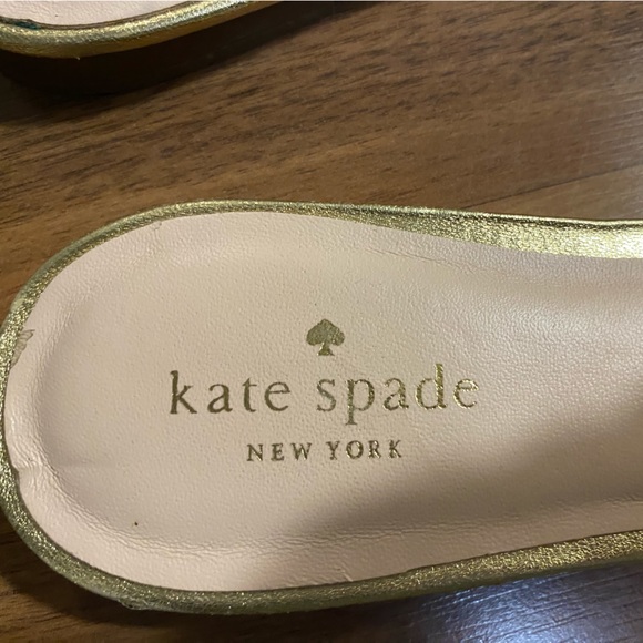Kate Spade glitter sandals, size 8.5 - Picture 5 of 6
